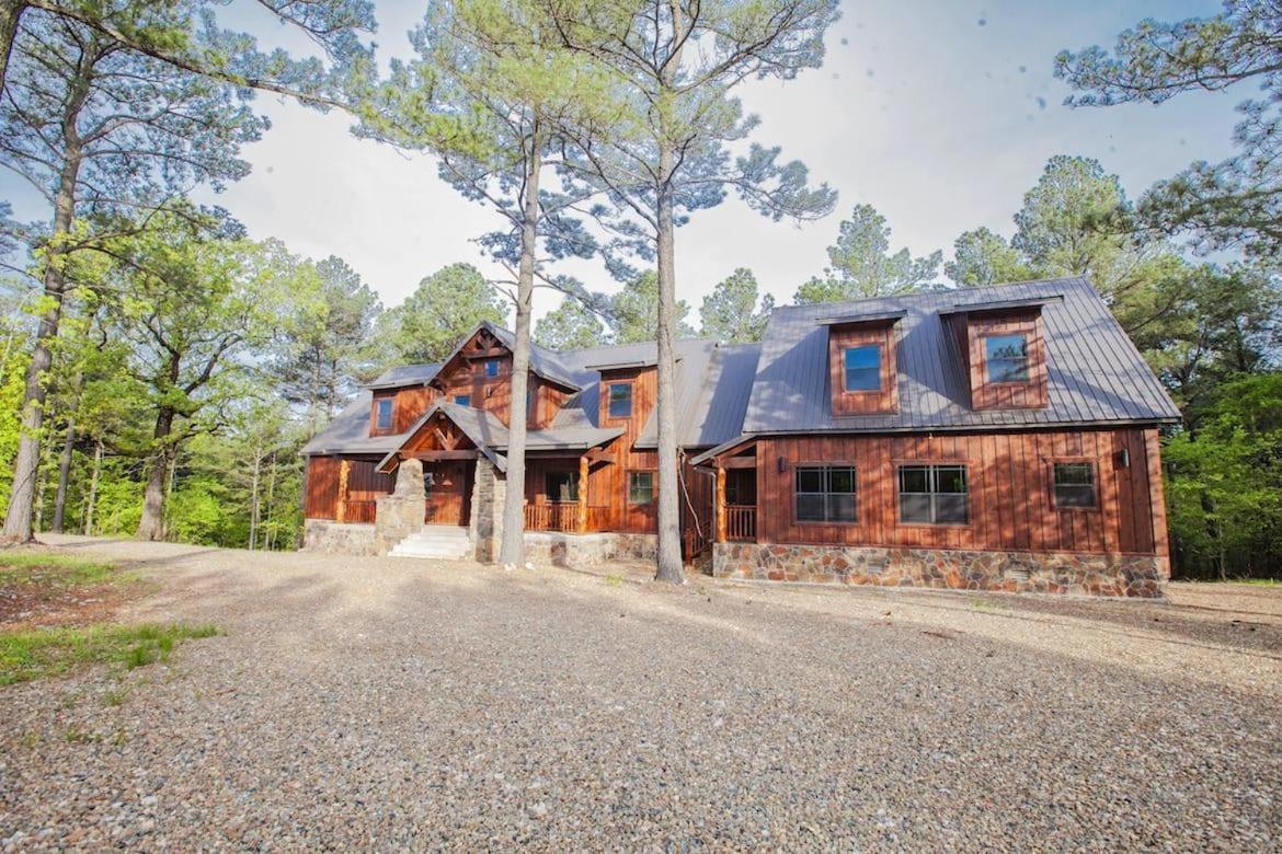 Stone Mountain Lodge 5000Sqft 6 Bed Game Room Pool Table Hot Tub Broken Bow Ngoại thất bức ảnh