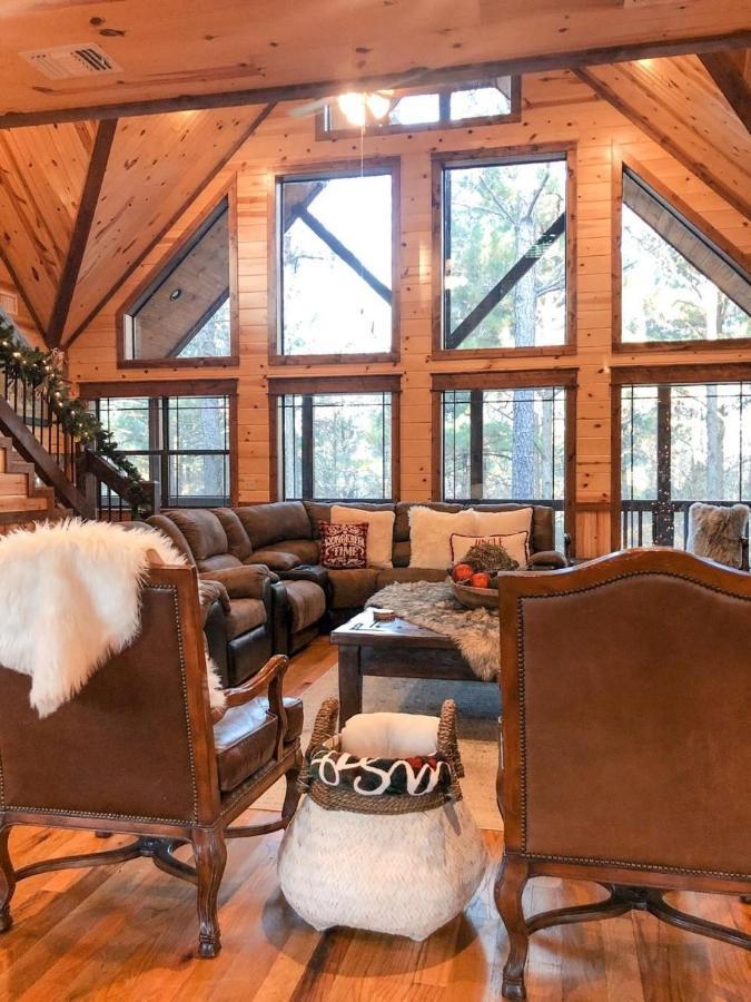 Stone Mountain Lodge 5000Sqft 6 Bed Game Room Pool Table Hot Tub Broken Bow Ngoại thất bức ảnh