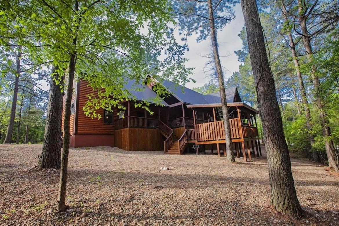 Stone Mountain Lodge 5000Sqft 6 Bed Game Room Pool Table Hot Tub Broken Bow Ngoại thất bức ảnh